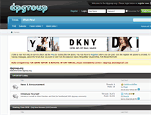 Tablet Screenshot of dpgroup.org